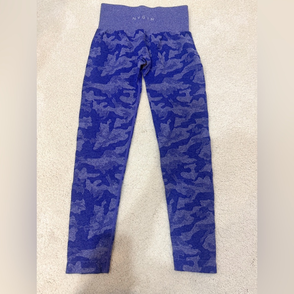 NVGTN Leggings Purple/Blue Small Leggings